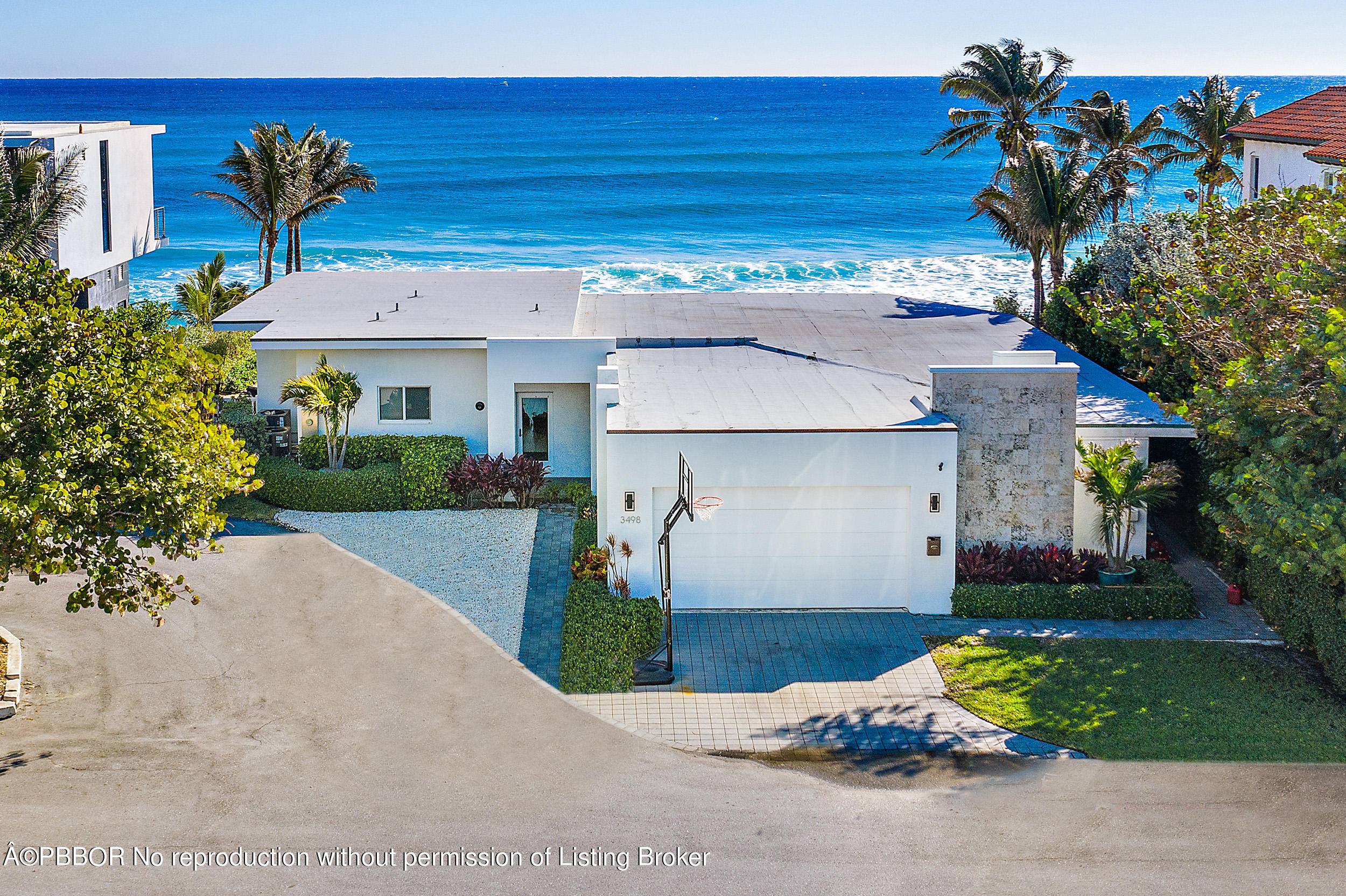 DIRECT OCEANFRONT ! Recently renovated including a new roof.
