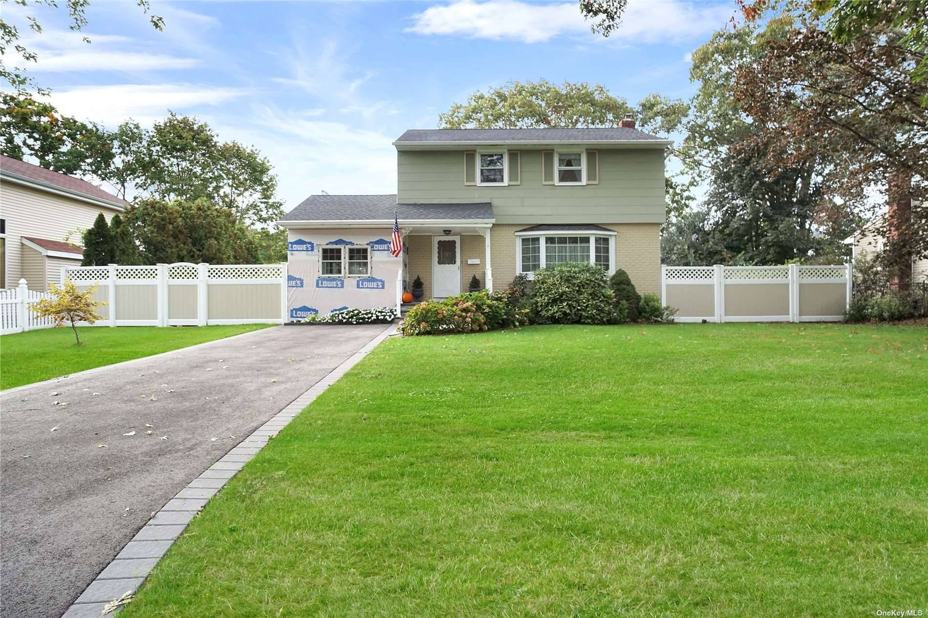 Nice Colonial with Wood Floors Large Deck in Rear Yard Desirable Bedroom Sizes and Nicely added Unfinished Family Room waiting for Buyer to Finish Gas Cooking and Gas Heat Roof ...
