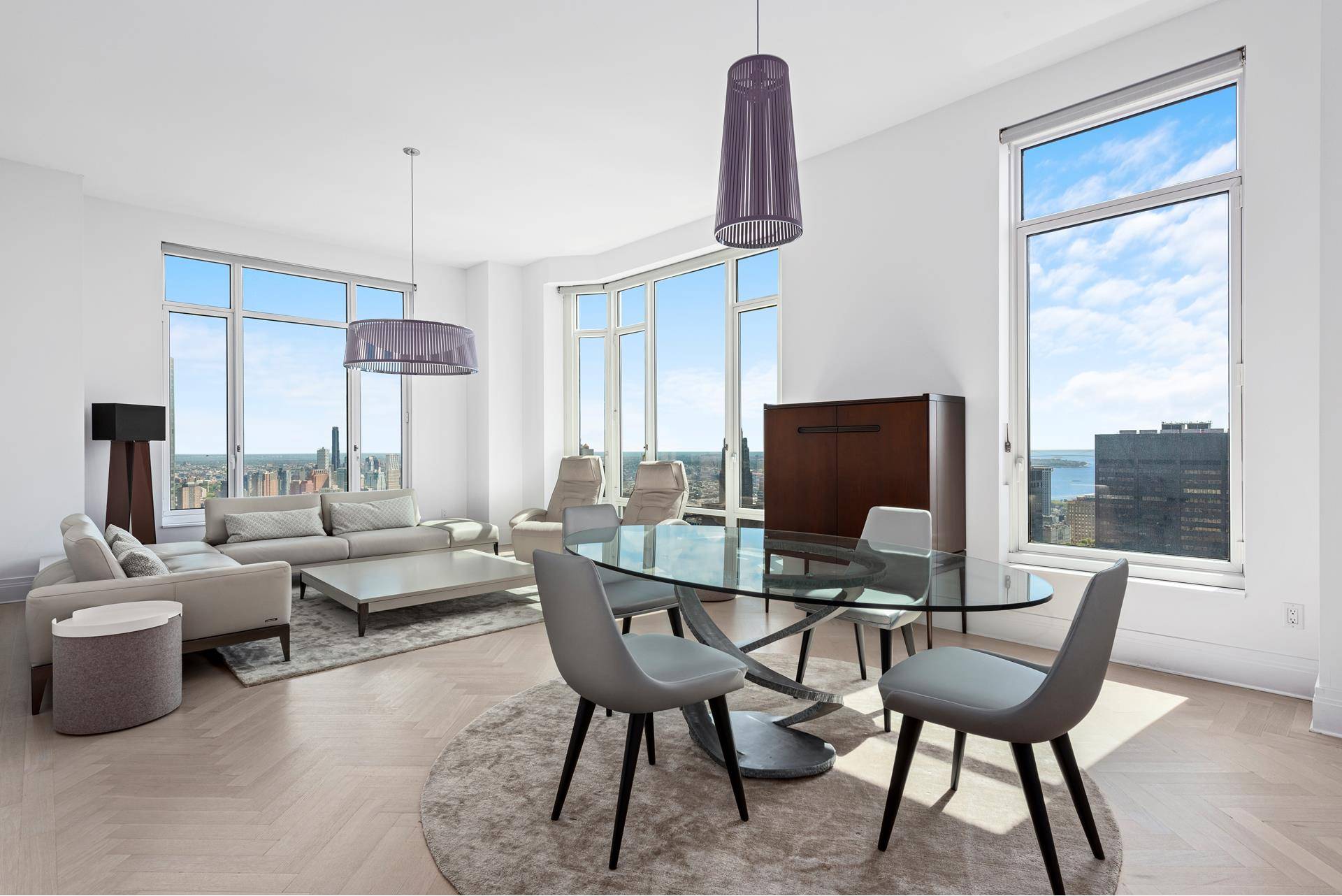 Experience the ultimate luxury of Tribeca while living above the clouds on the 73rd floor of 30 Park place, Four Season Private Residence New York and enjoying The Four Seasons ...