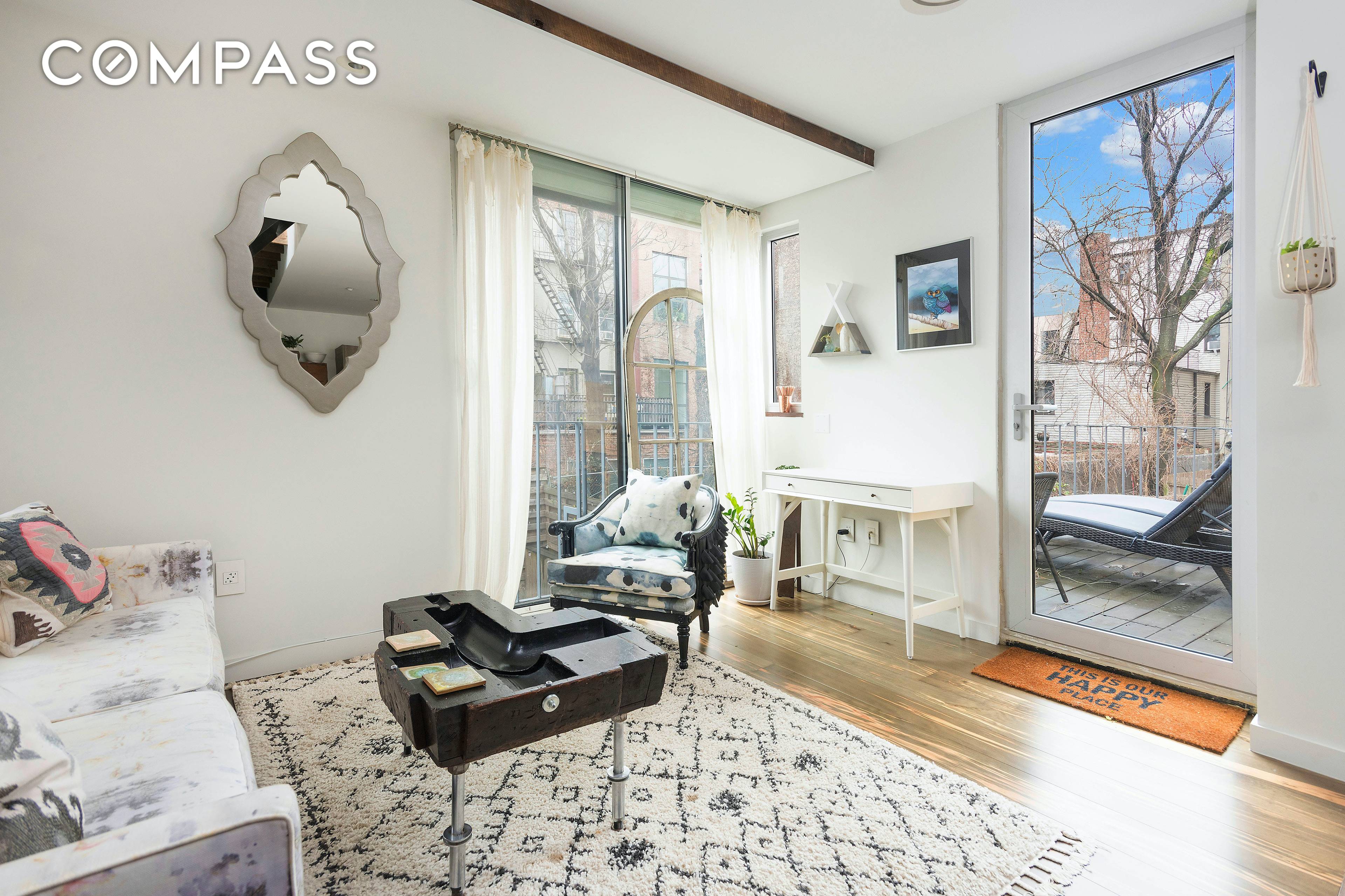 A stunning duplex combines luxury boutique condo living with a dose of Brooklyn cool.