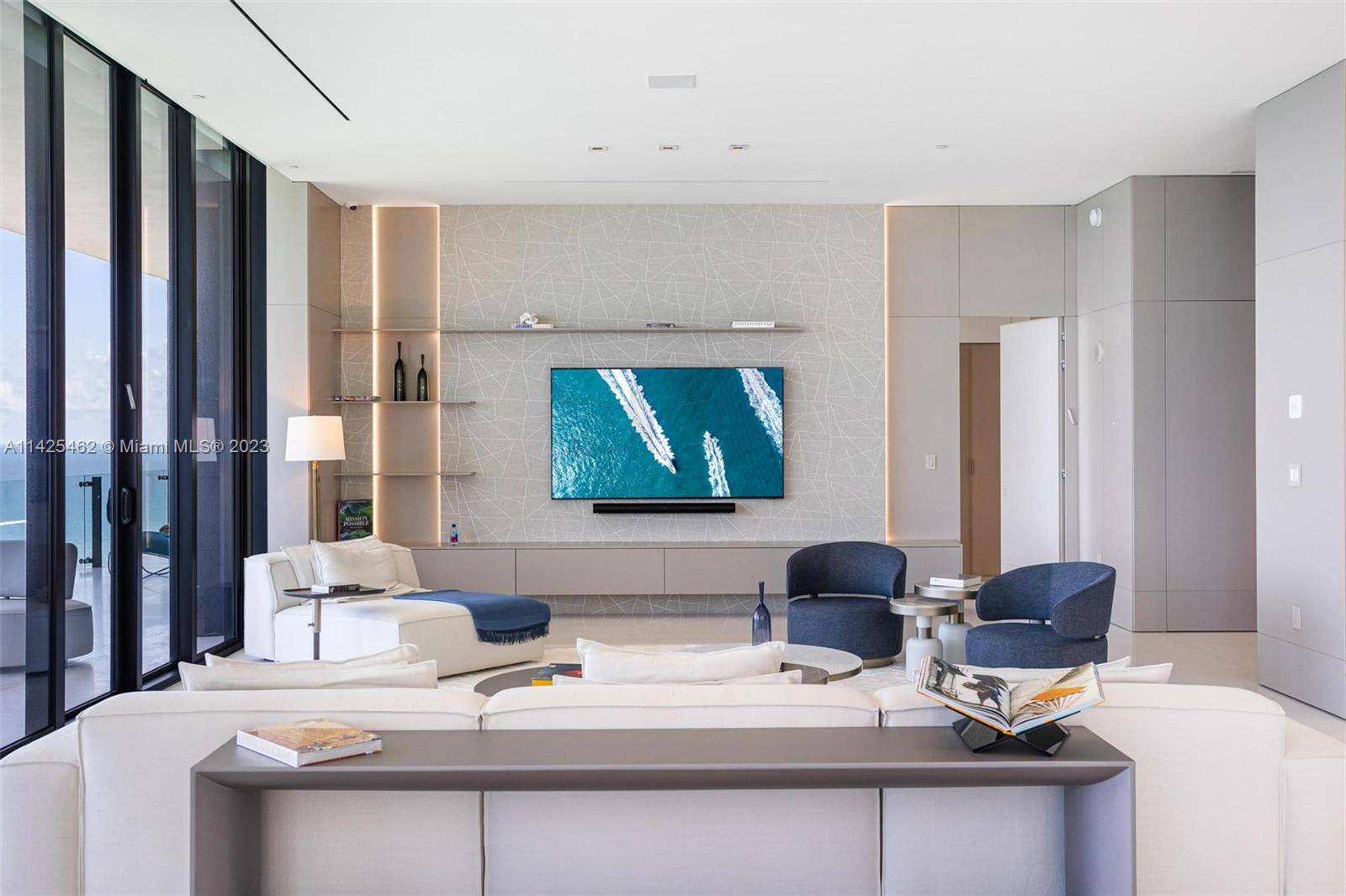 MUSE RESIDENCES A Miami Oceanfront Condo, newly renovated with 3, 195 SF of indoor space, with 3 bedrooms DEN and 3.