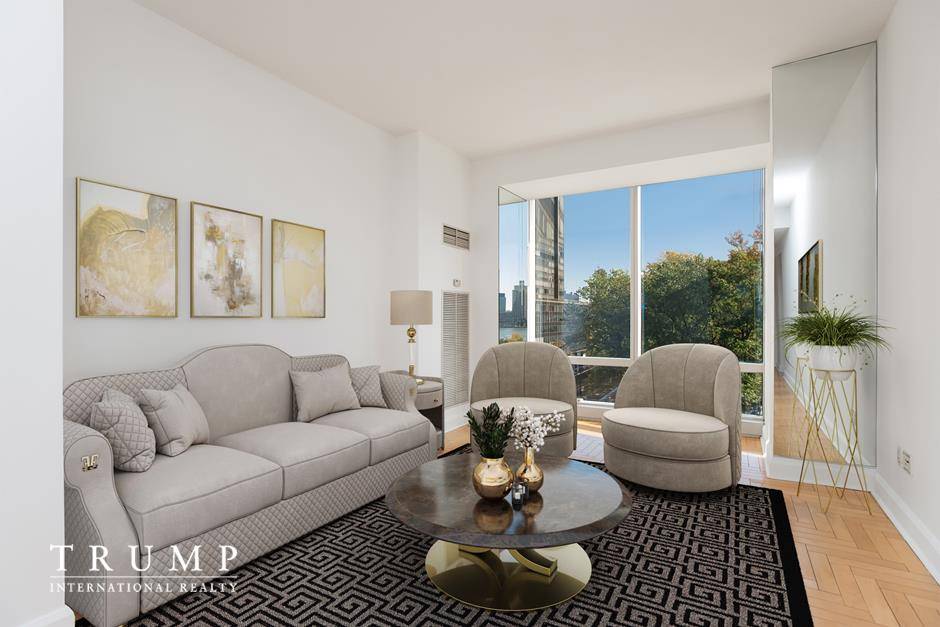 Overlooking the United Nations Building with beautiful views of the East River, this bright and clean one bedroom apartment is ready to be home.