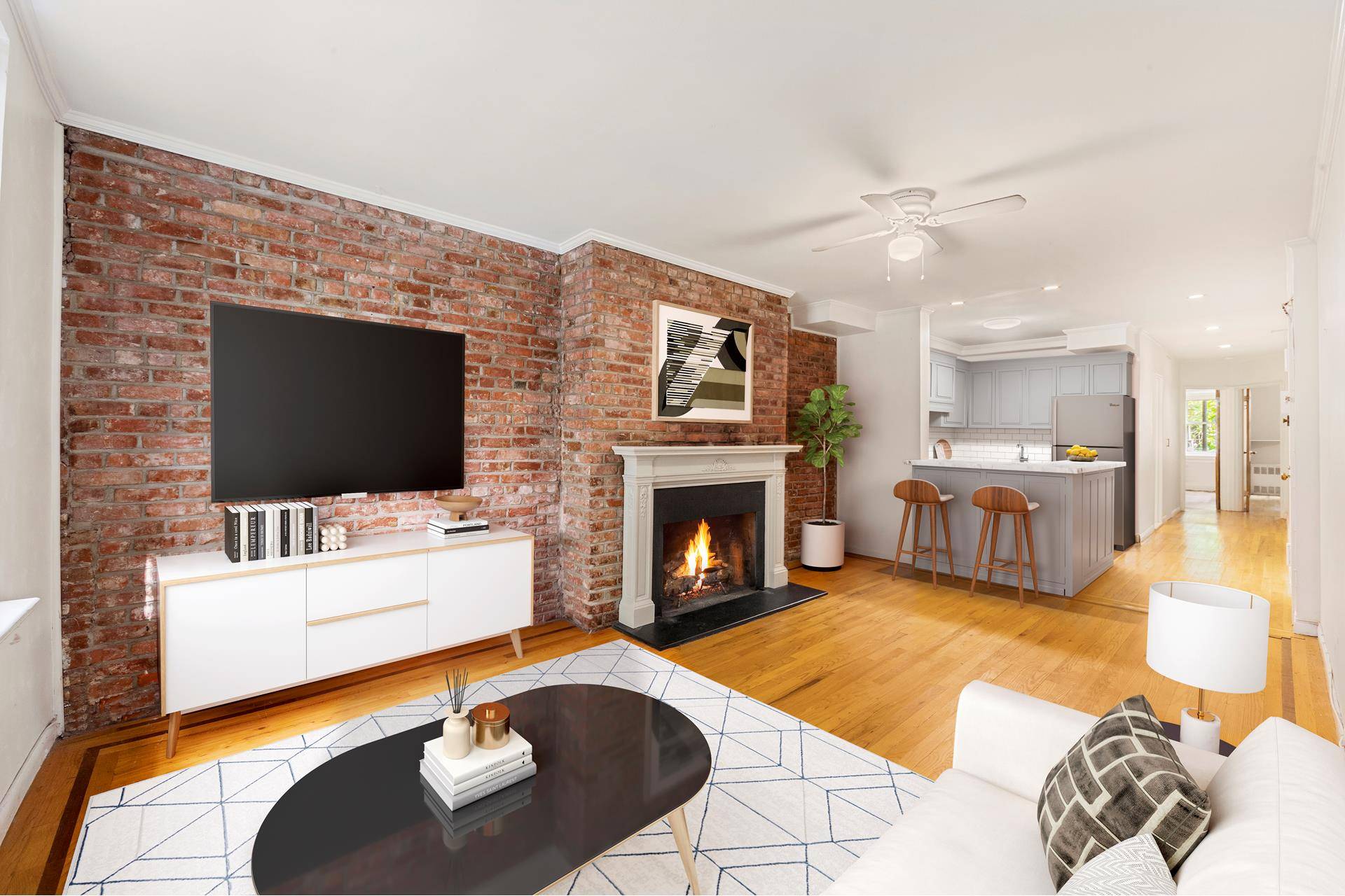 Introducing 1B at 333 W 22nd Street an absolutely charming, 2 bedroom pre war residence on one of the prettiest townhouse filled blocks in Chelsea.