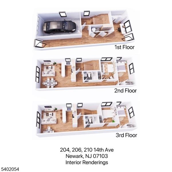 3D Interior Renderings