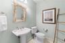 HALF BATH BY KITCHEN