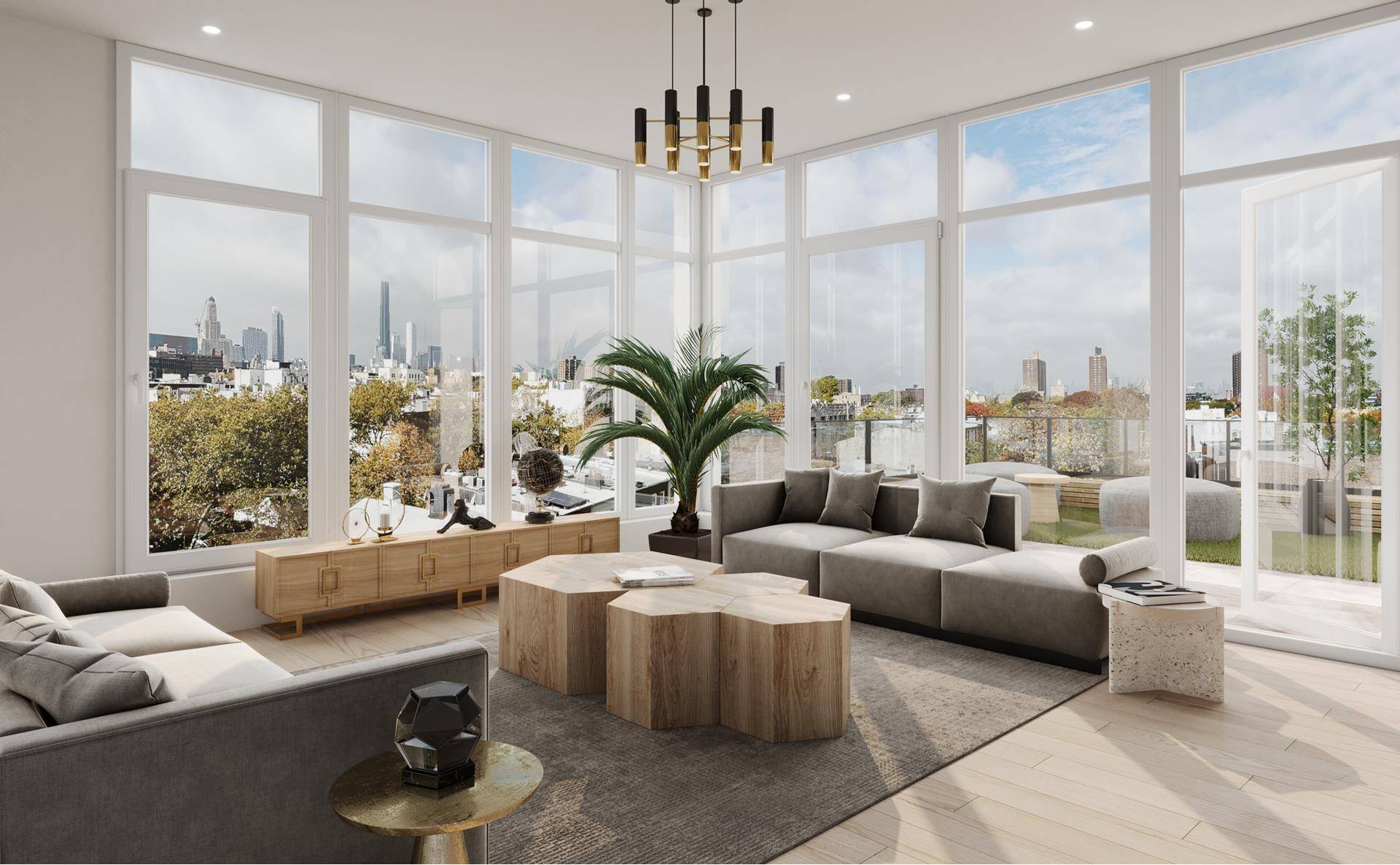 Located in historic Clinton Hill rests this finely crafted residence at the amenity rich Four Fifty Grand condominium, offering 1, 213 square feet of impeccably designed living space with 3 ...
