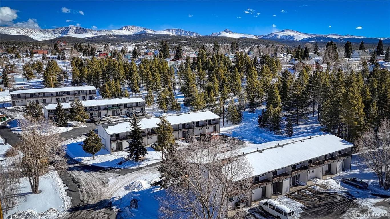 Renovated townhome in picturesque mountain town.
