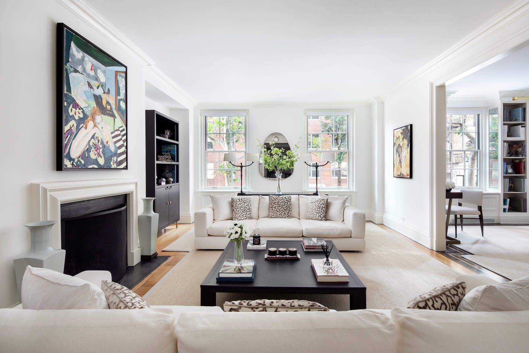 This expansive Classic Seven has beautifully scaled rooms and an extraordinary level of finish, with more than forty feet of southern light overlooking the treetops of charming Sutton Place below.