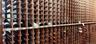 View of wine cellar