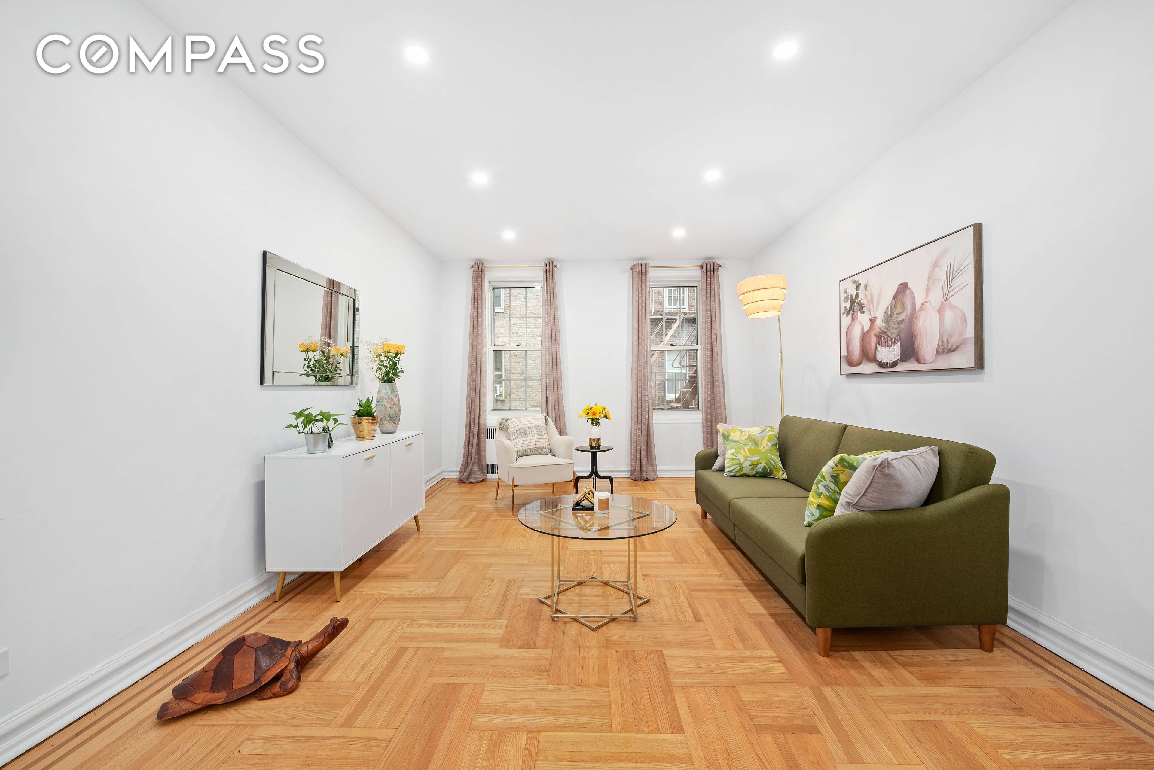 This incredible newly renovated coop features one bedroom and one bathroom, and it is ideally situated in the vibrant neighborhood of Clinton Hill.