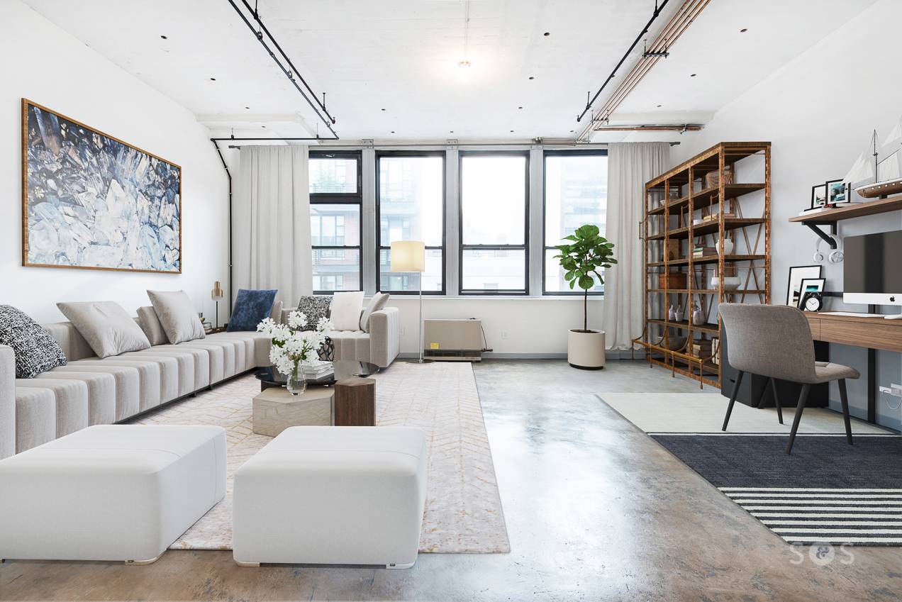 A keen eye for interior design can take this unique industrial loft from Space Odyssey to Tenenbaums.
