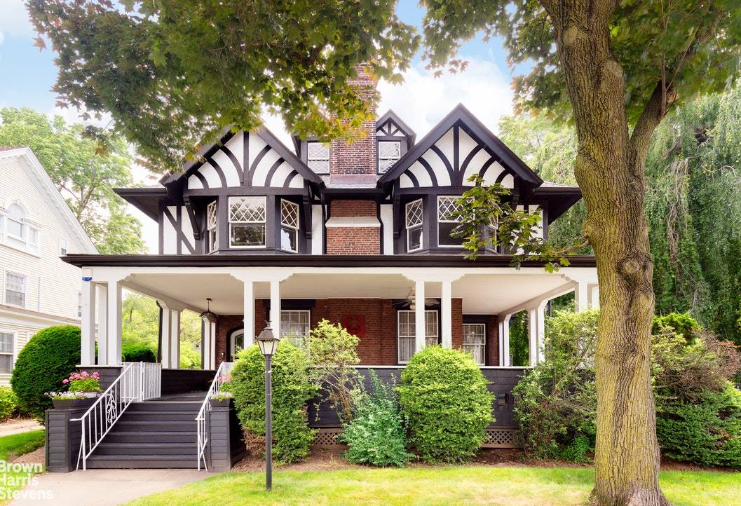 This massive, handsome home is rich with history and architectural flourishes.