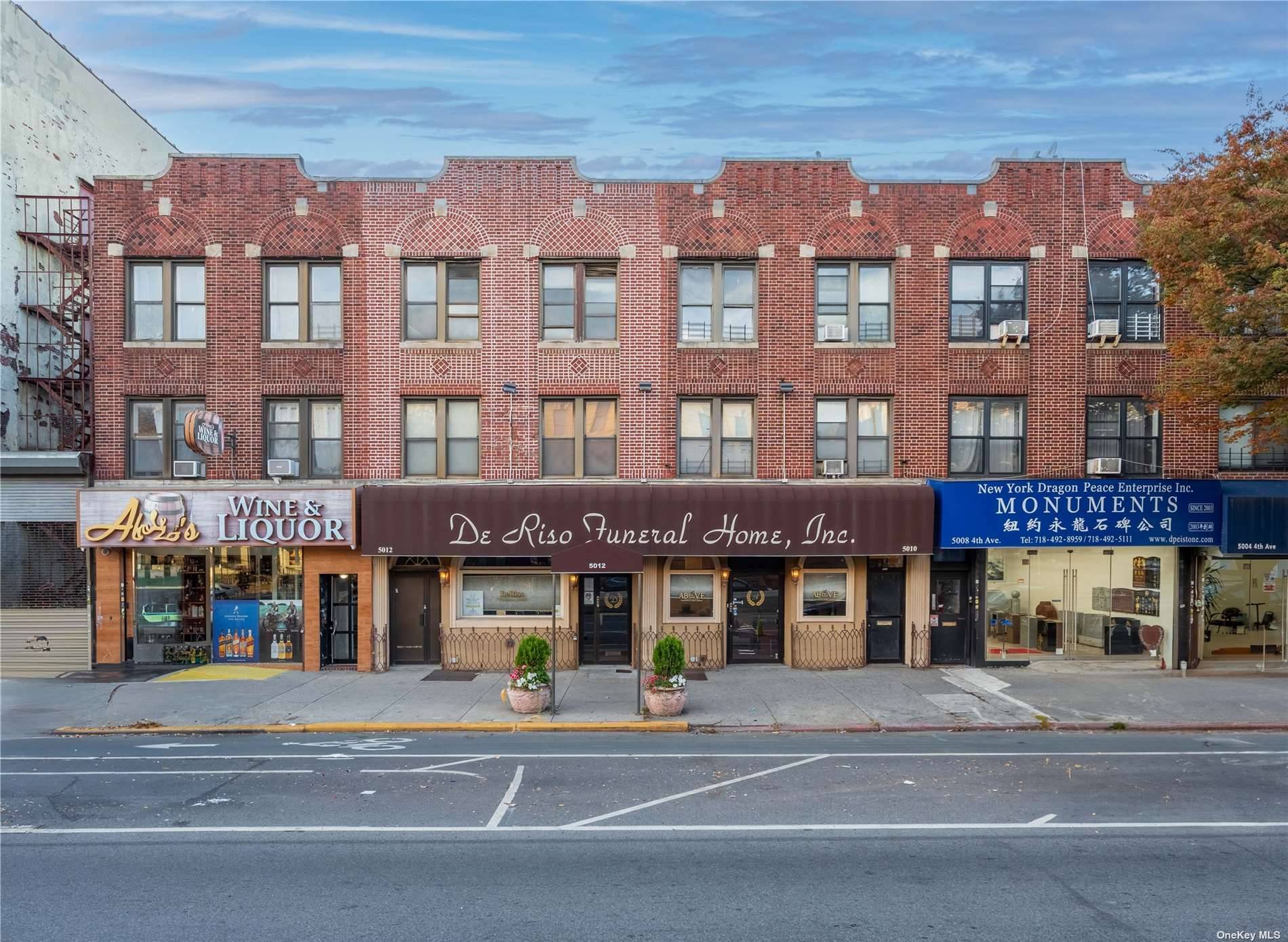 Introducing a compelling mixed use investment opportunity now available for sale at 5012 4th Avenue, situated in the highly coveted Sunset Park neighborhood of Brooklyn.