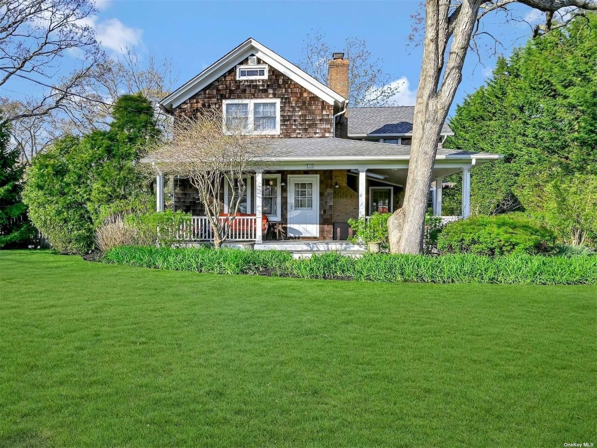 Just minutes to local beaches, shops and restaurants in the beautiful town of East Quogue, this Nantucket style home is a stunning 4 bedroom, 3 and a half bath retreat ...