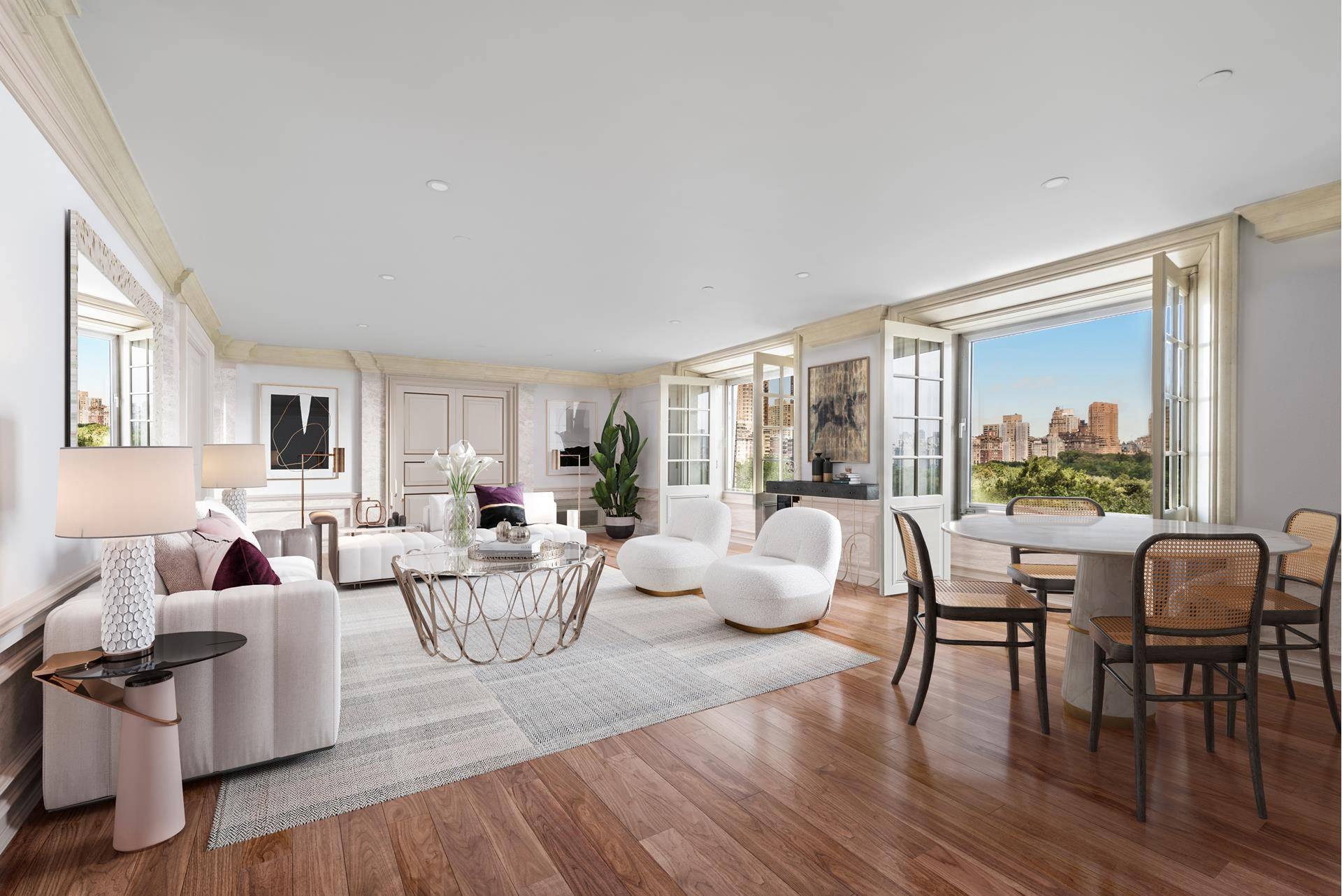 Your dream has come true, this Central Park front at the JW Marriott Essex House enjoys over 40 linear feet of direct, front row views of Central Park and the ...