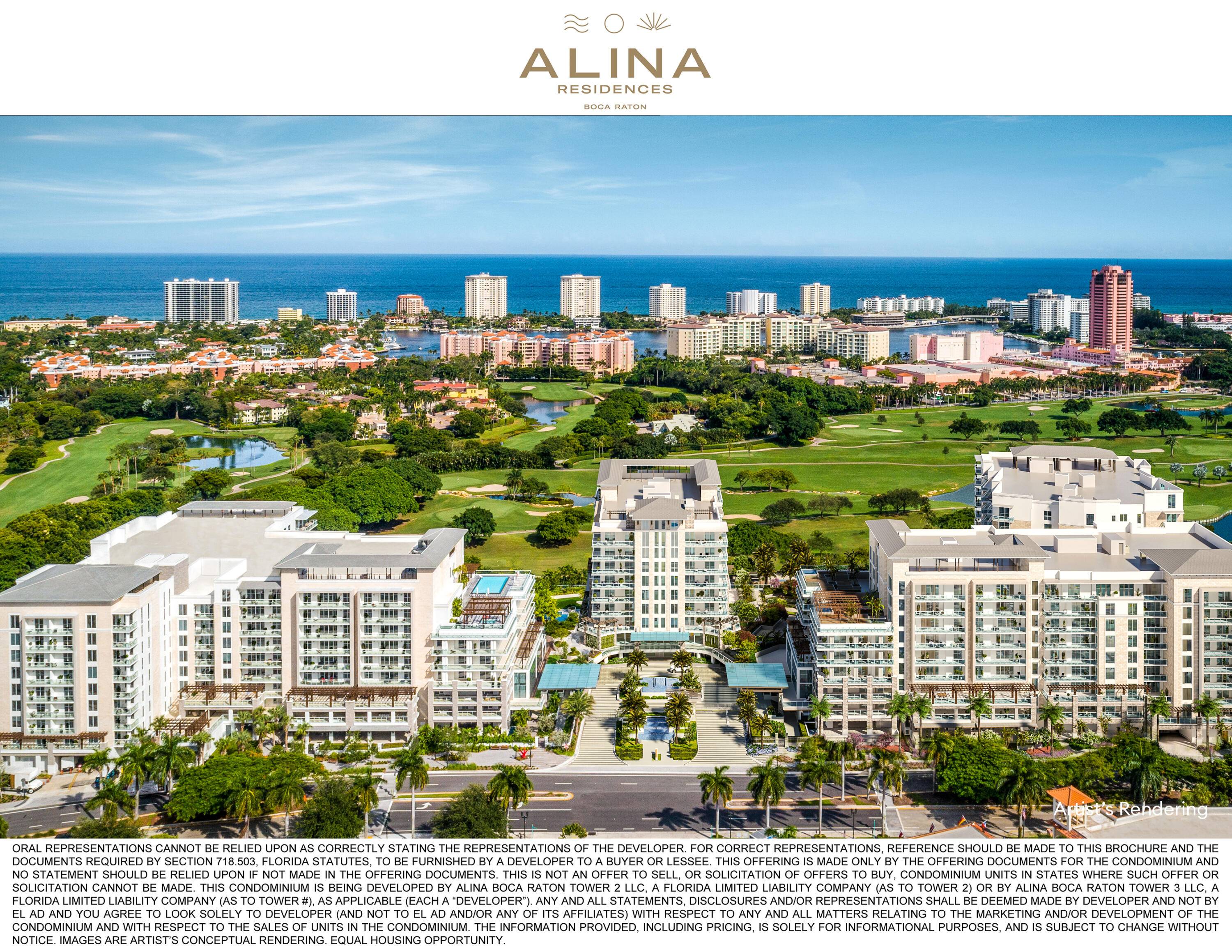 The hottest downtown Boca Raton luxury pre construction opportunity is ALINA.