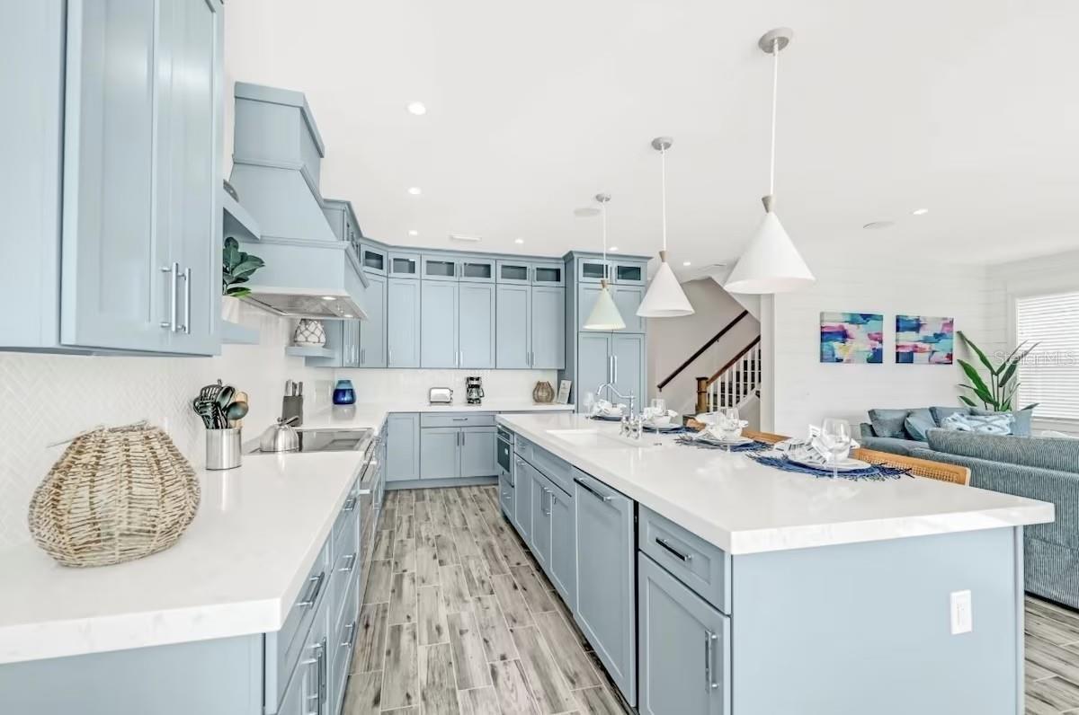 2403 Avenue C, Bradenton Beach, FL MLS#A4684030Kitchen with breakfast bar for casual dining