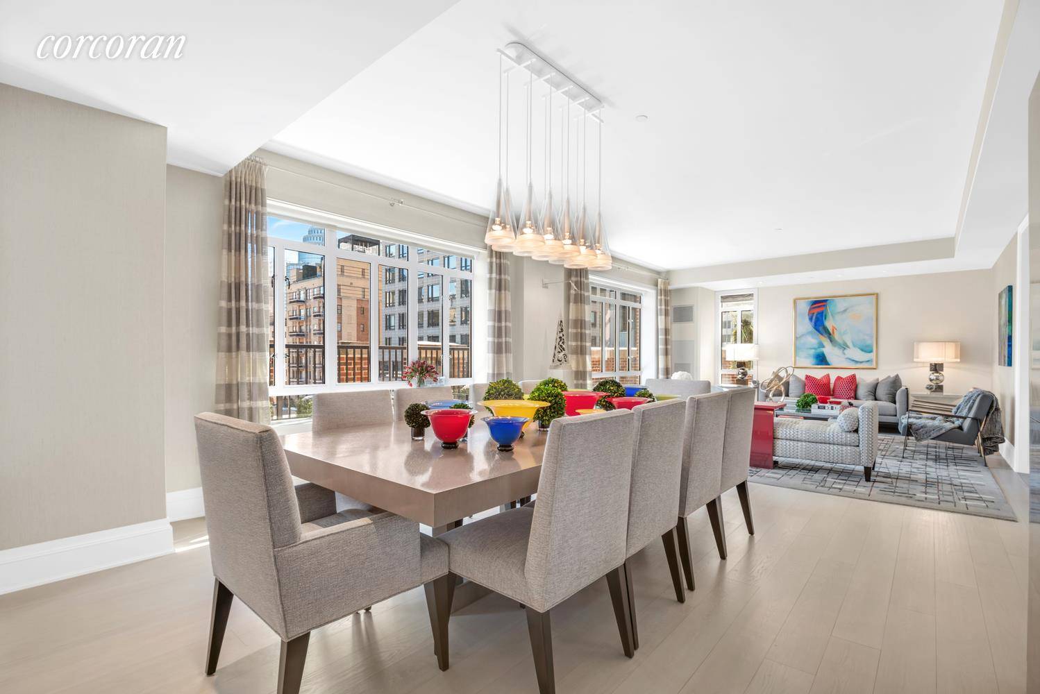 This stunning, triple mint corner 8 room penthouse is ideally positioned on the A Gold CoastA of ManhattanA s Upper East Side along Madison Avenue, a block from Central Park ...