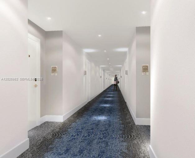 rendering of hallway renovation