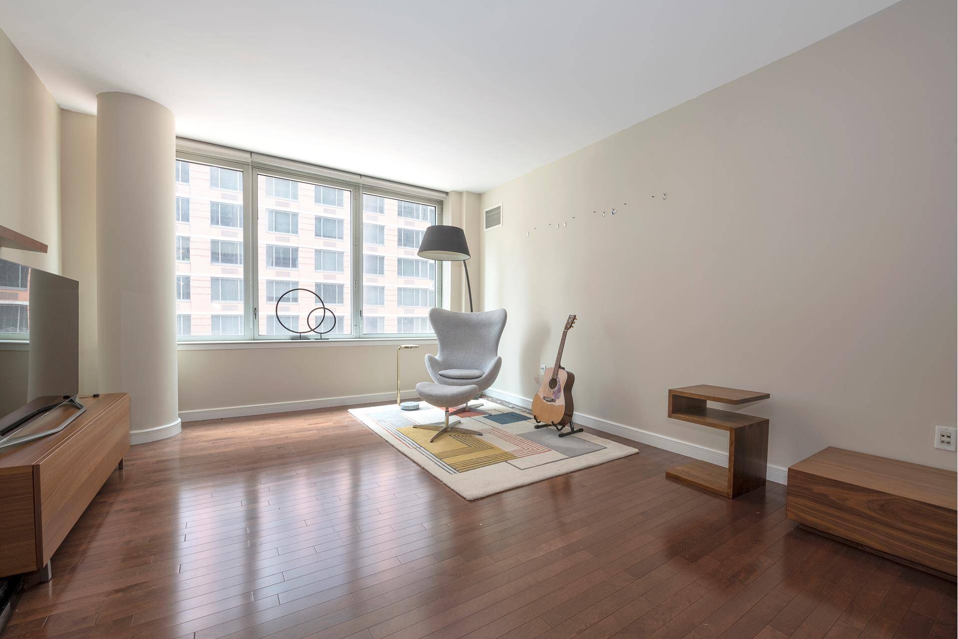 New on the market is a rare 2 bed, 2 bath unit in the Charleston in Murray Hill.