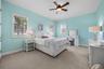 1 of 2 bedrooms upstairs