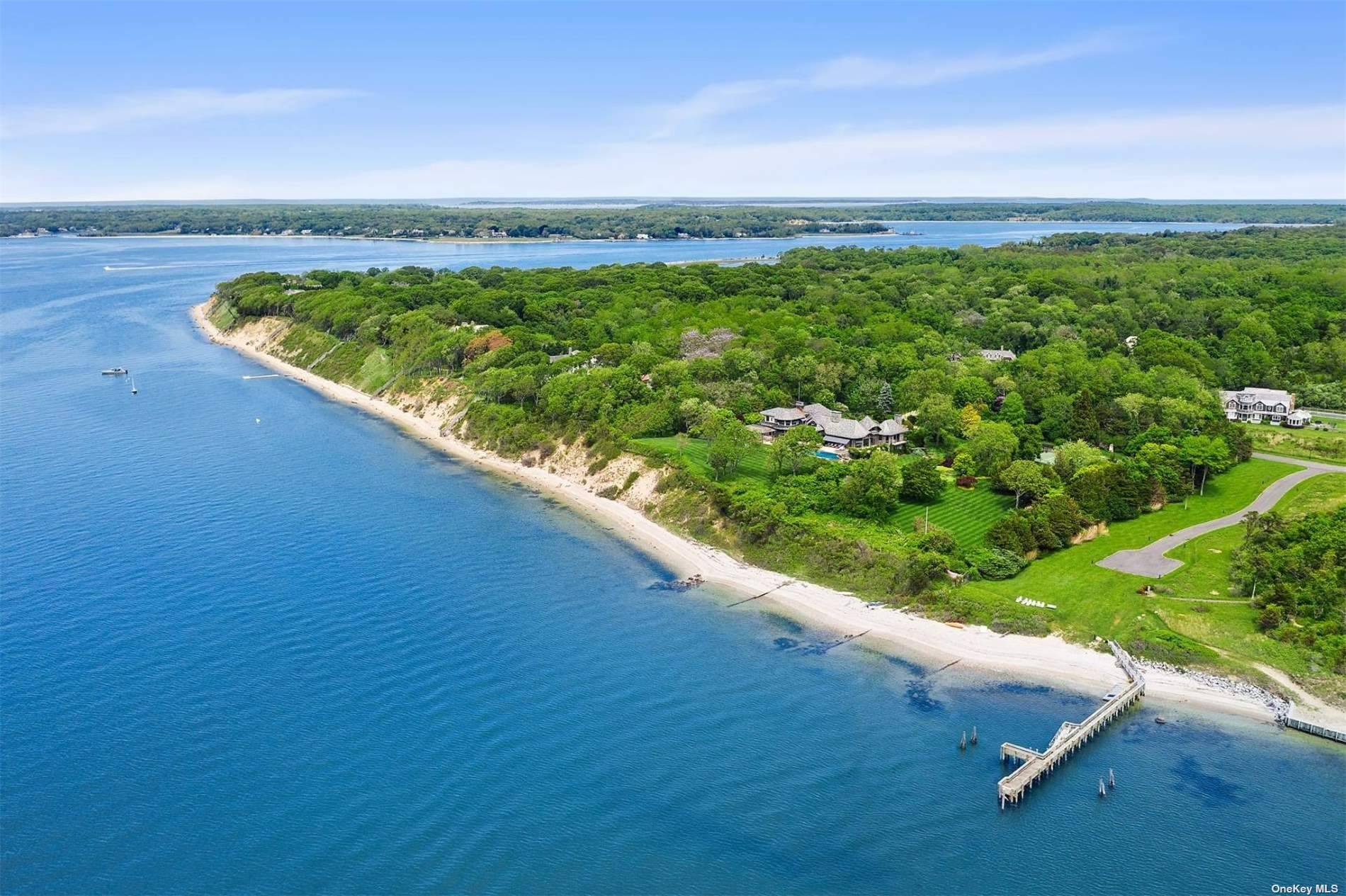 Nestled in the waterfront community of West Banks, North Haven, this traditional Villa is beautifully appointed on 1.