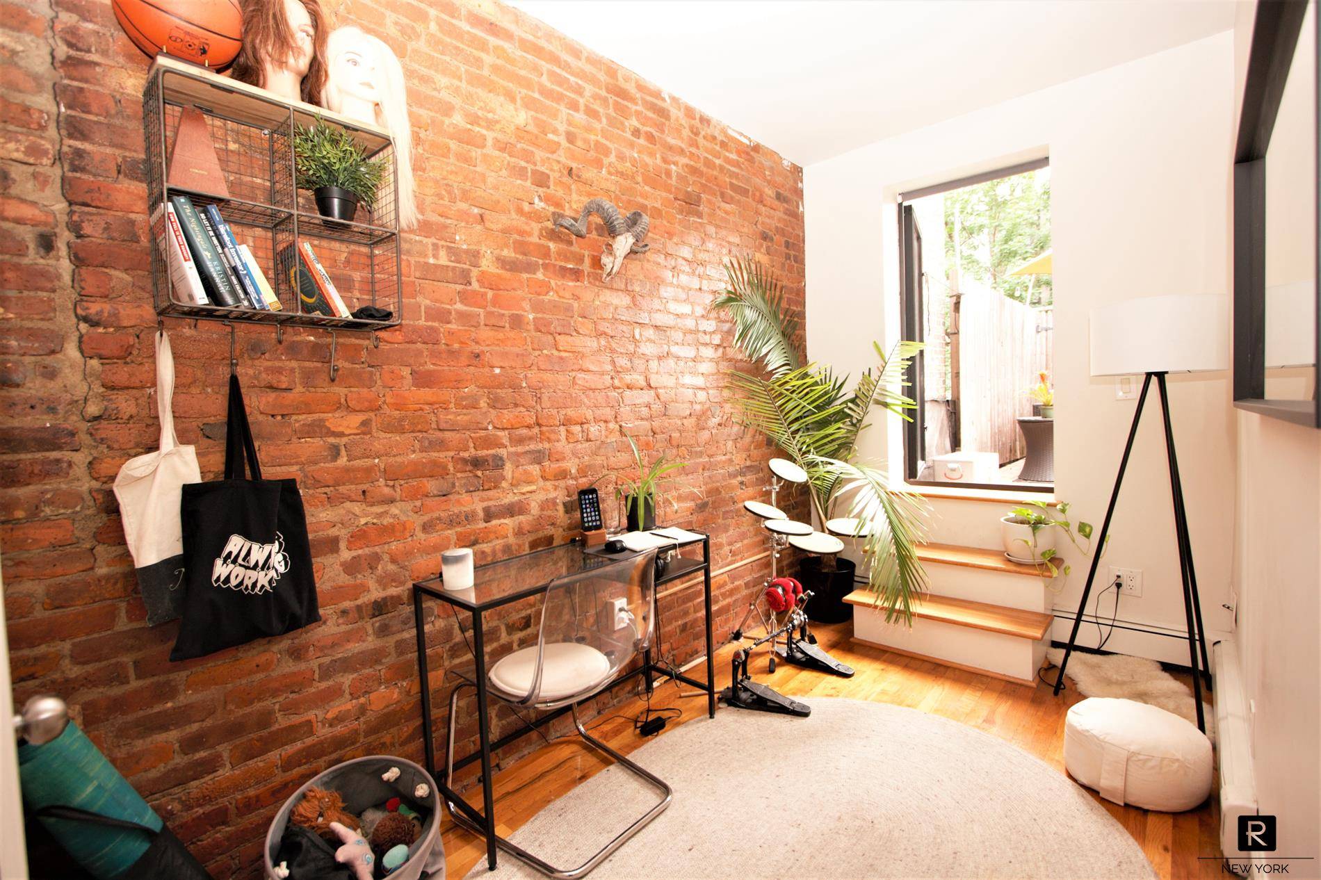 Available September 5th Pet Friendly Park Slope North 2 Bed Brownstone Floor Through Layout Large Private Outdoor Space via 18' x 20' Setback Terrace, Literally Steps from the 2 3 ...