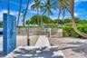 Second outdoor shower and pathway leading direct to Beach Access #48 and Jupiter's beautiful turquoise-blue waters and pristine shoreline. Estimated t