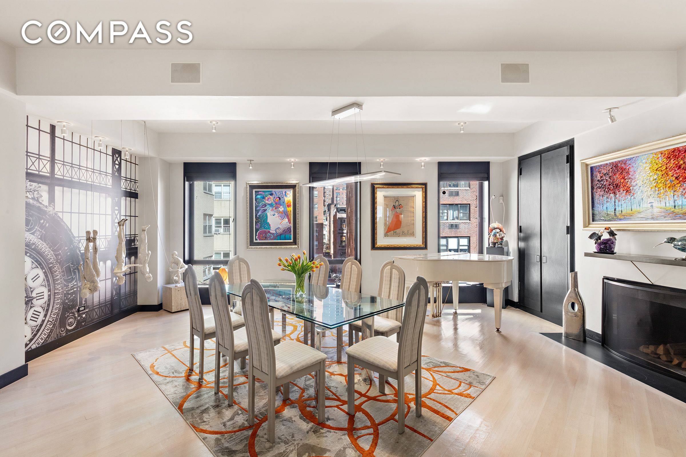Located in a stunning Stanford White mansion situated on Lower Park Avenue, this renovated duplex penthouse offers approximately 3, 000 Sq.