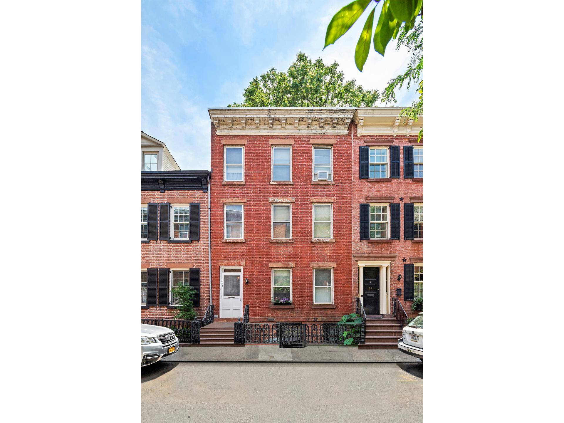 This home offers a rare opportunity to create the single family townhouse of your dreams on one of the most idyllic streets in the West Village.