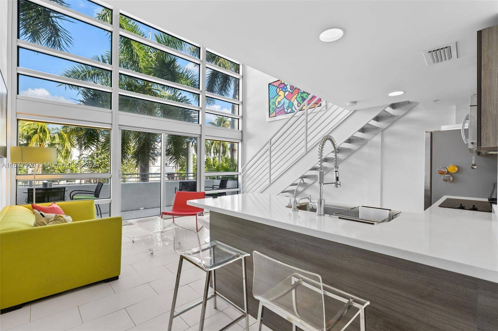 Discover modern beachside living at this stunning 2 bedroom, 2 bathroom condo located at 421 Meridian Avenue, Unit 6, in Miami Beach.