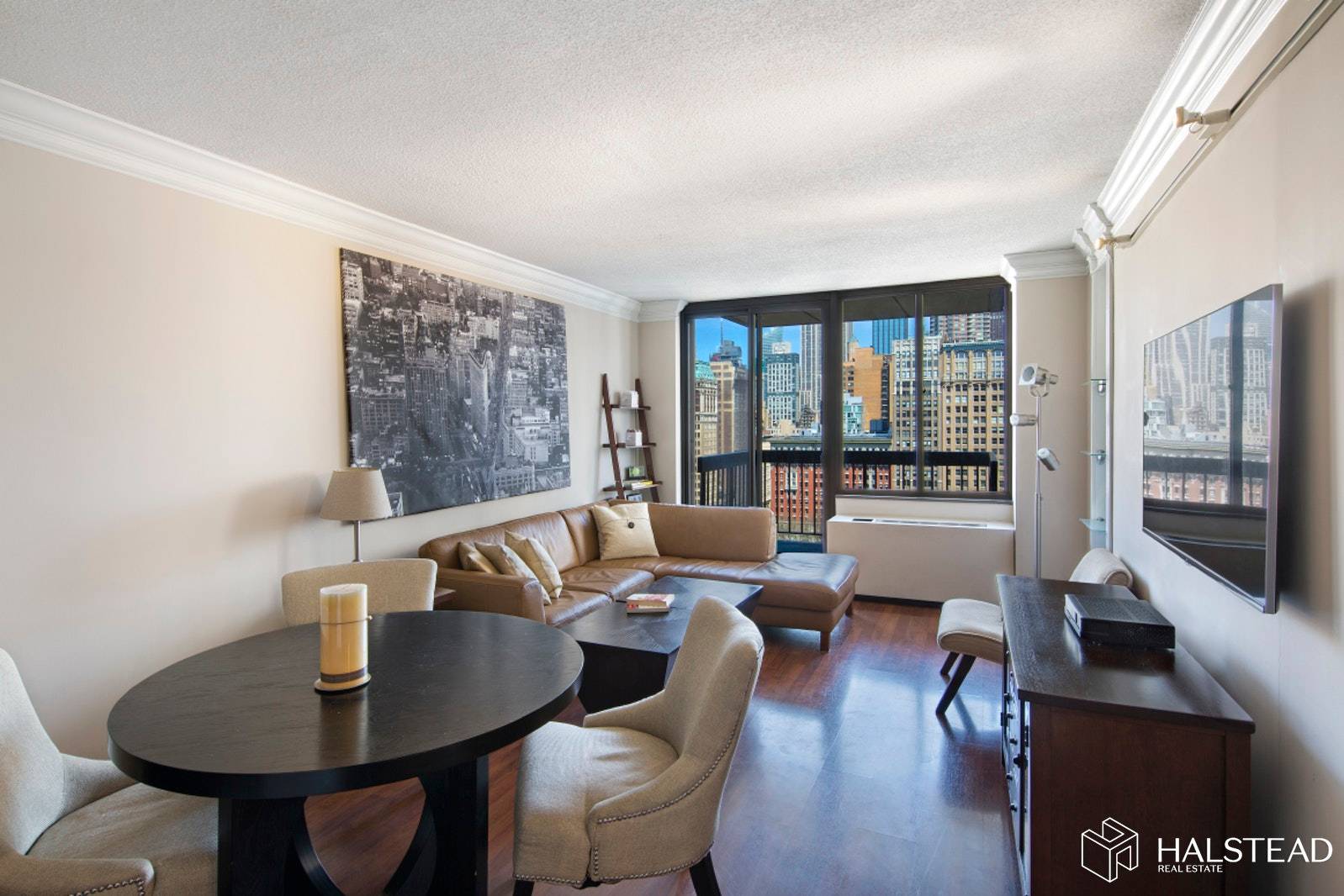 Renovated 2 bedroom, 2 bathroom condo with incredible Empire State Building and Madison Sq.