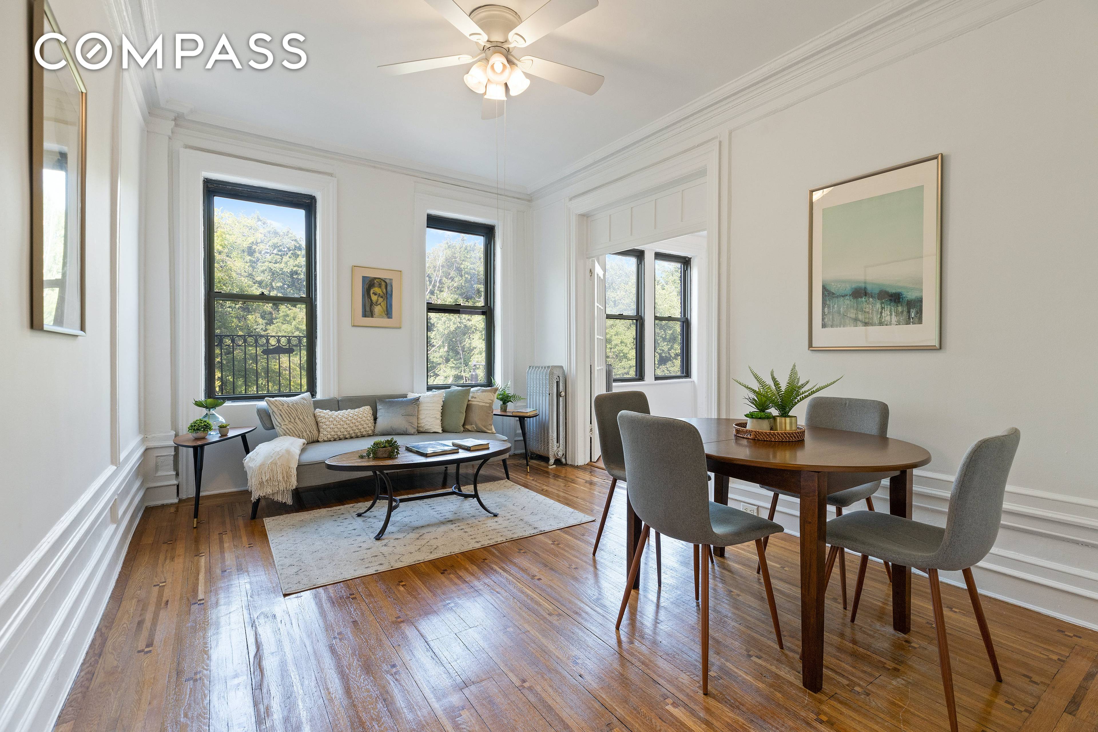 Prospect Park Views ! This is a dream opportunity to live in a well maintained pre war two bedroom apartment facing Prospect Park, in one of the most desirable locations ...