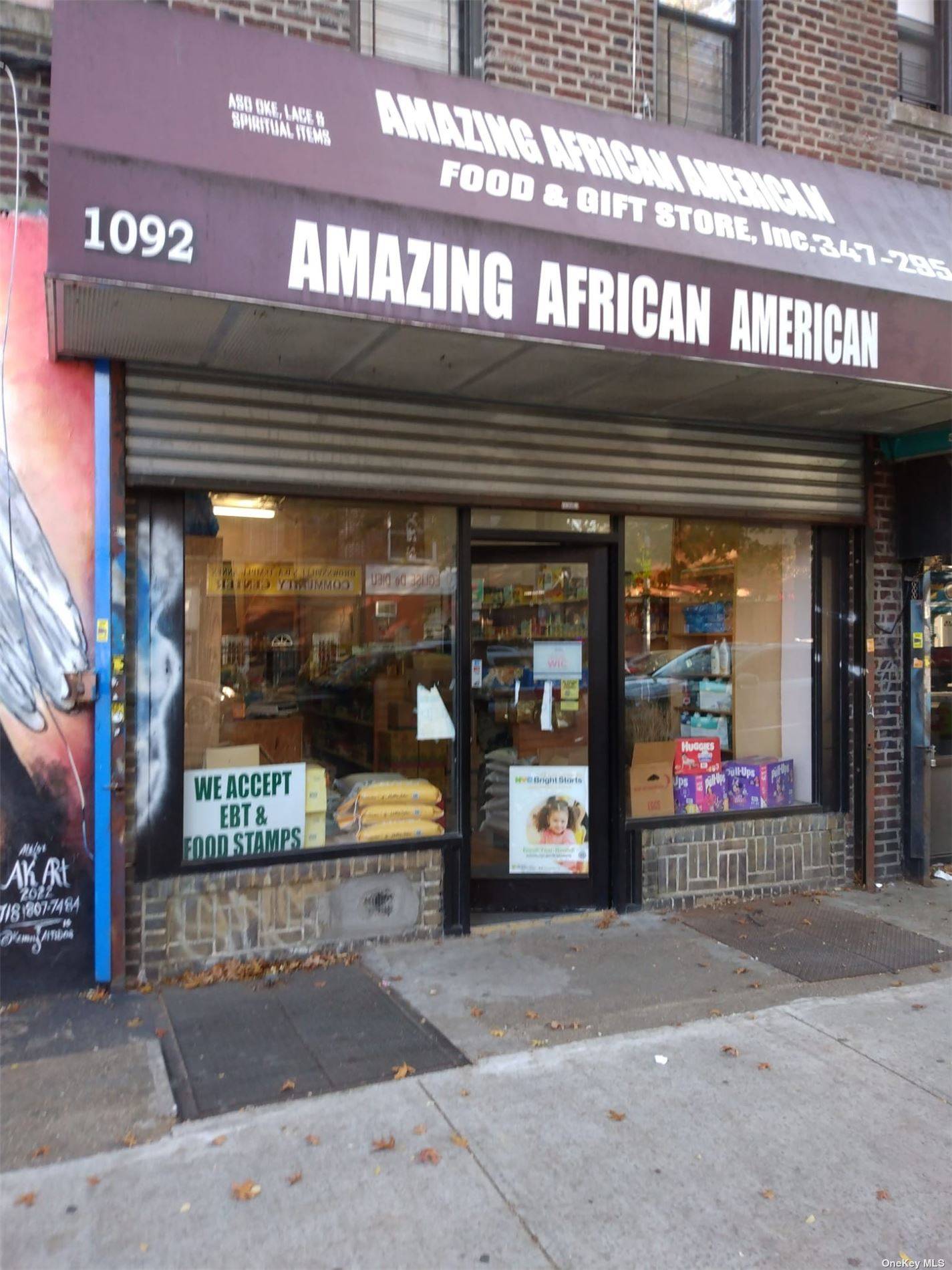 EXISTING BUSINESS FOR SALE This business has been on the market for over 10 years under the operating name of Amazing African American Food and Gift Store Inc.