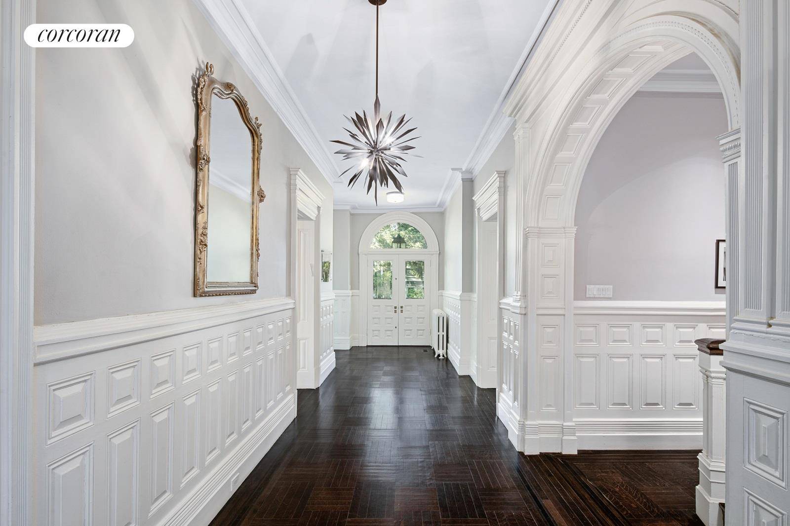 Welcome to Alderbook Mansion, a Gothic Revival English Brick House situated in the Estate section of Riverdale, nestled at the end of a cul de sac for the utmost privacy.