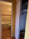 Bathroom with toilet and a bathtub