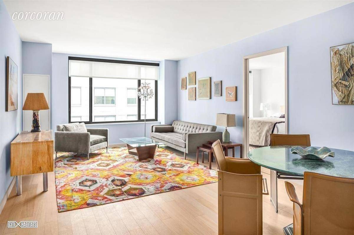 Spacious two bedroom two bathroom home in the heart of Brooklyn Heights.