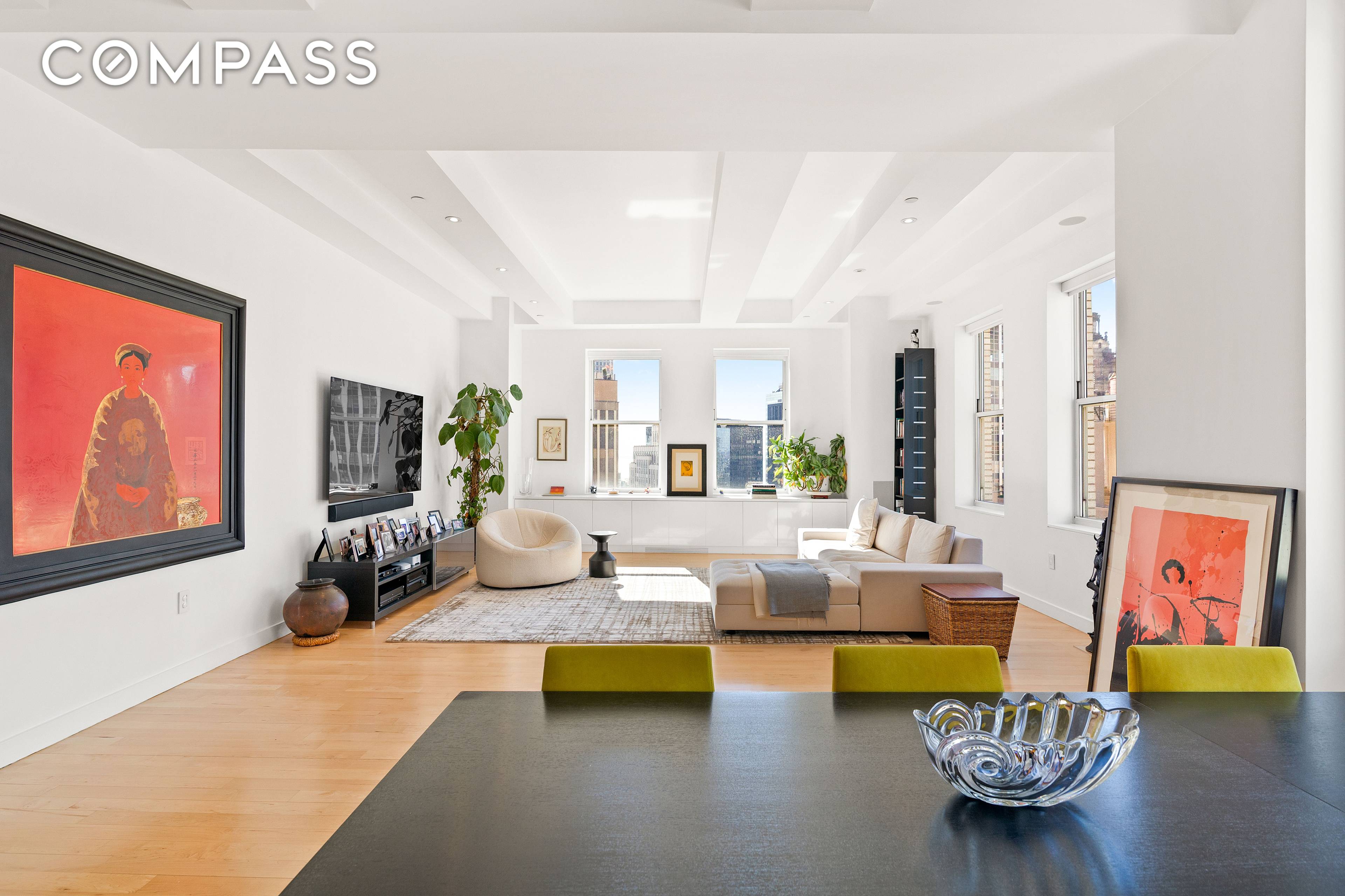 Welcome to residence 3120 at 15 Broad Street, a stunning, thoughtfully designed 2 bedroom, 2.