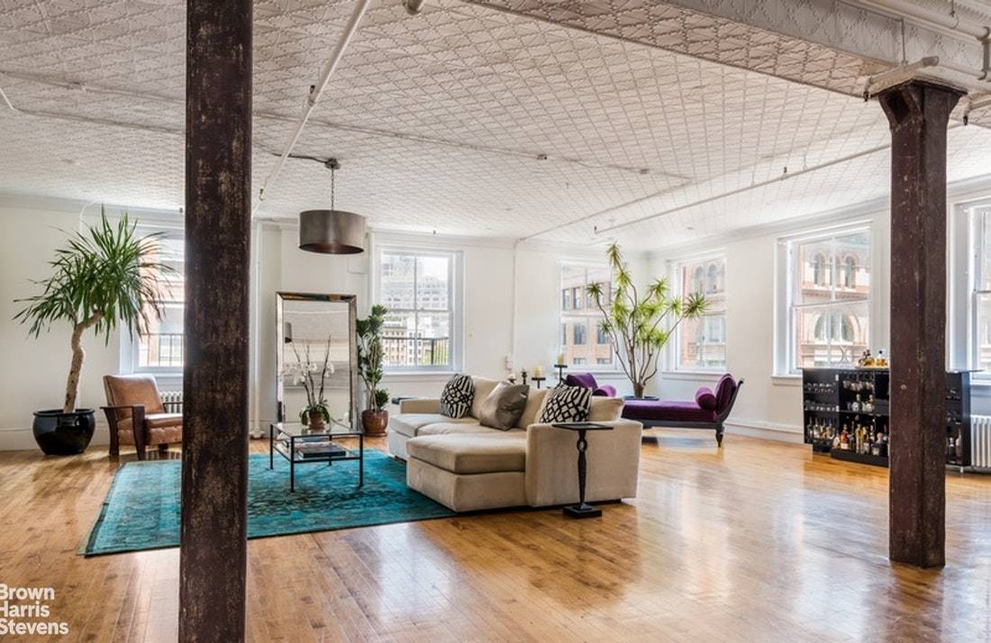 At approximately 2, 500 square feet, this truly exceptional and rare, corner one bedroom two bath loft features sunshine galore from 10 glorious windows.