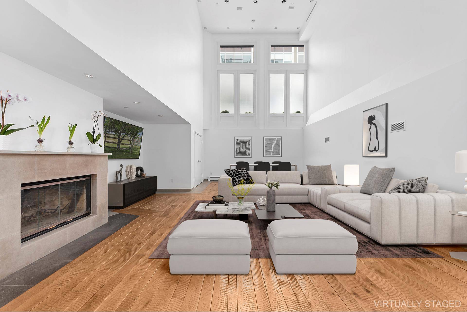 53 Murray Street, a 5, 355 square foot triplex, situated in the prestigious and historically rich TriBeCa.