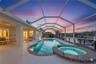 Full size Salt pool with Jacuzzi. Full screen enclosed, lots of outdoor entertainment