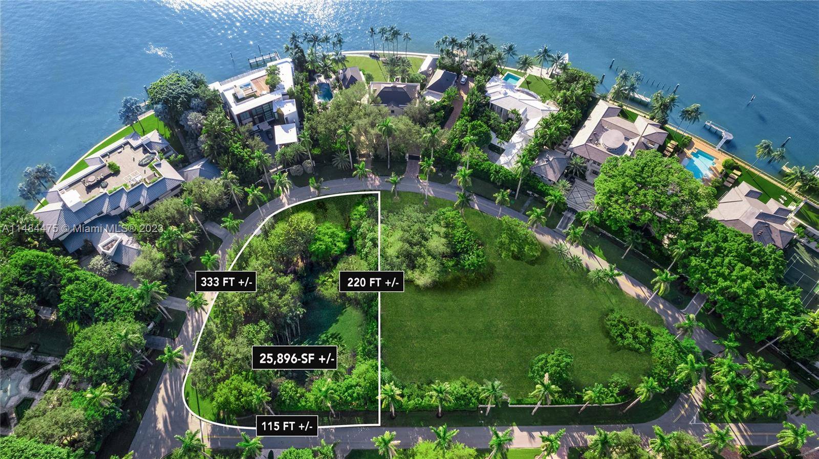 Envision an exquisite, single story contemporary masterpiece nestled on this expansive 25, 896 SF lot within the prestigious and guarded enclave of La Gorce Island in Miami Beach.