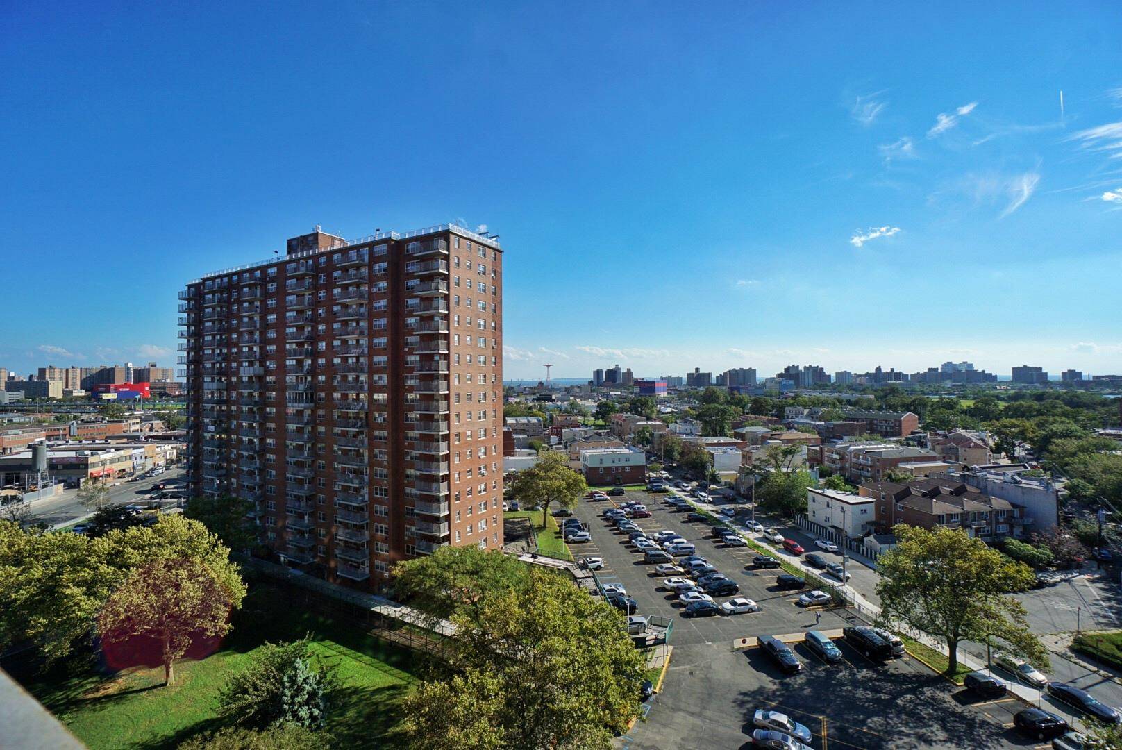 Beautiful Unobstructed Panoramic Views of Coney Island to Manhattan.