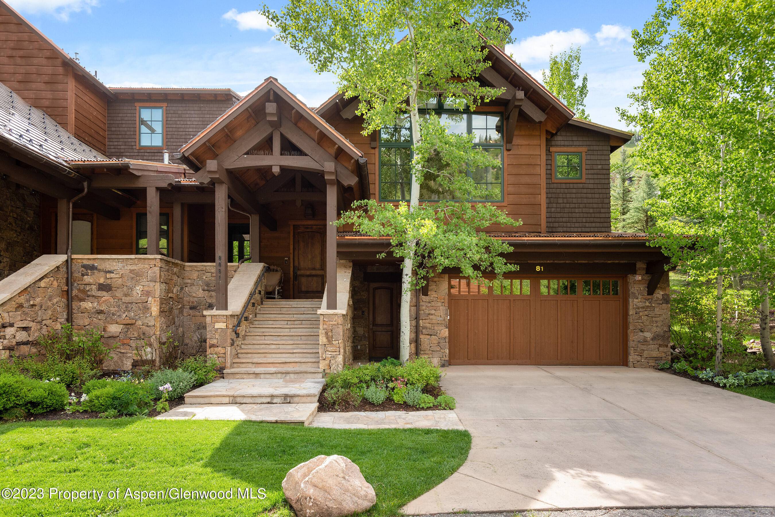 Located just outside the commercial core of Aspen in the spectacular residential neighborhood of Aspen Highlands is this stunning town home offering ample square footage for you and your guests ...