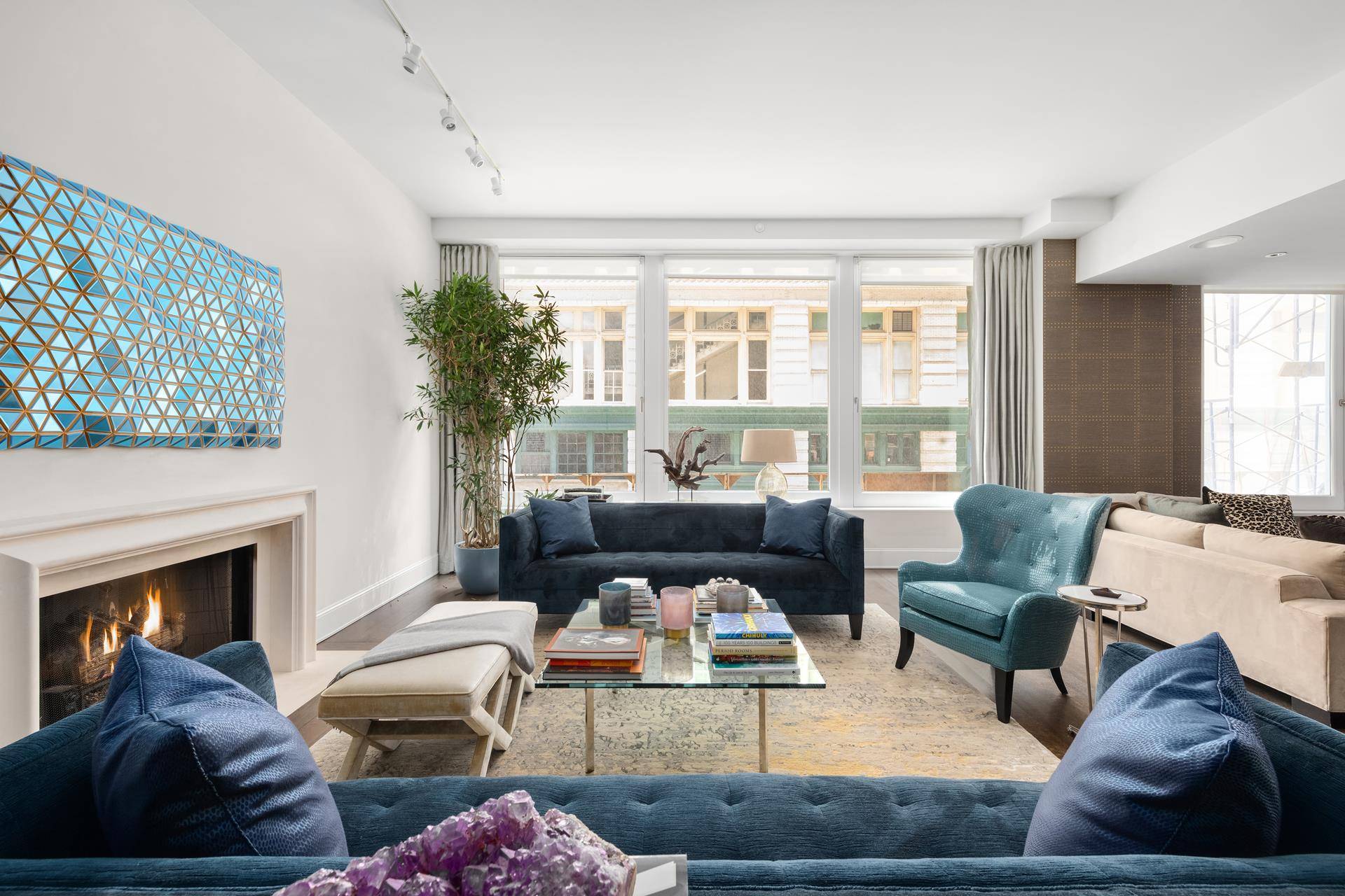 Centrally located in the heart of Flatiron, Chelsea and Gramercy, this exclusive boutique condominium provides coveted pre war qualities with all modern services and conveniences.