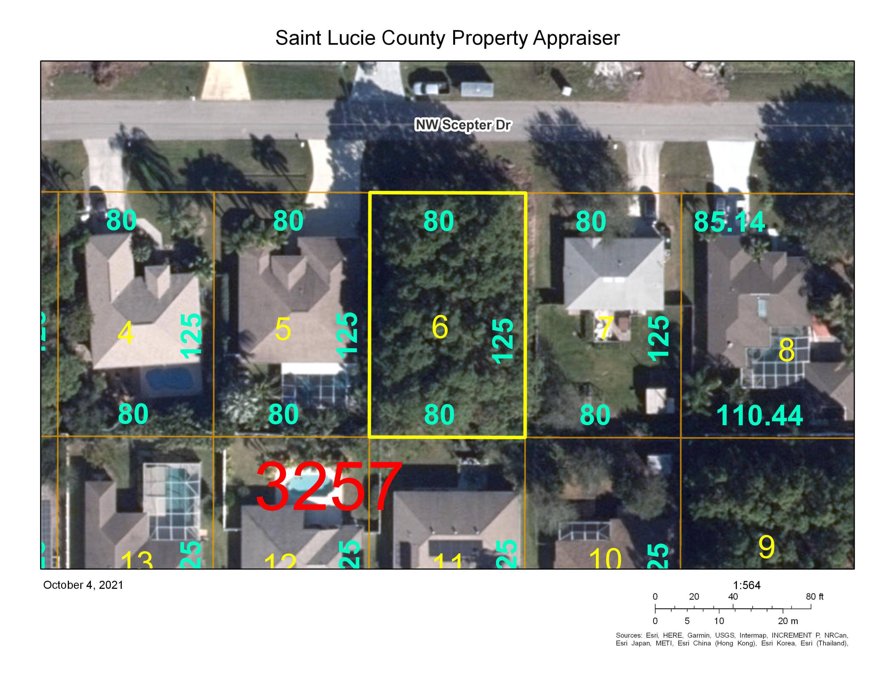 Nice lot in Saint James area of Port Saint Lucie available for your new home.