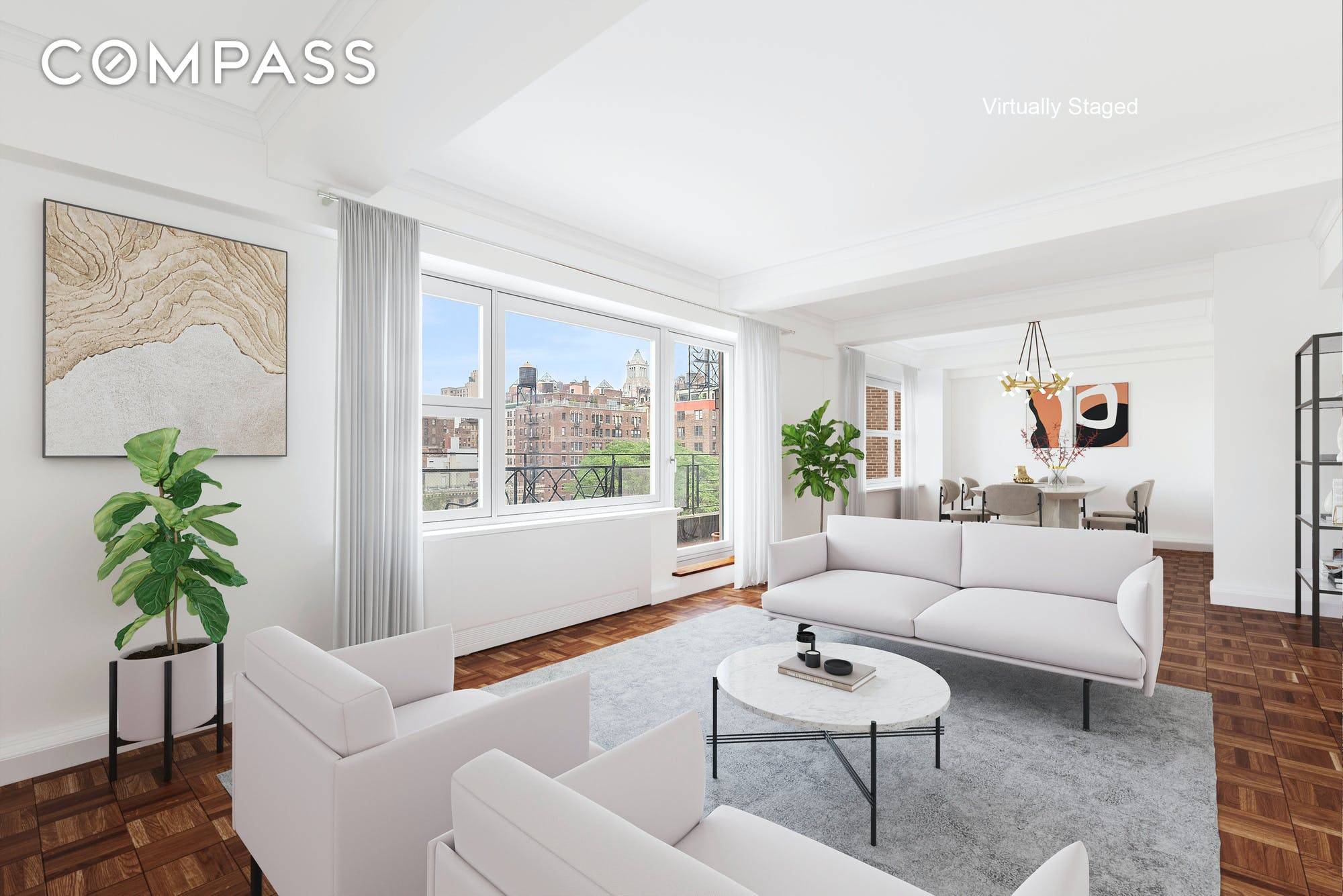 Rarely available, this gorgeous Greenwich Village home starts the conversation around old and new.