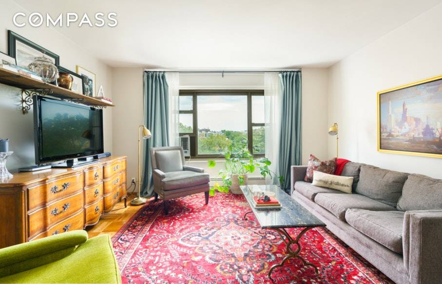 Enjoy living in this spacious and sunny east facing one bedroom.