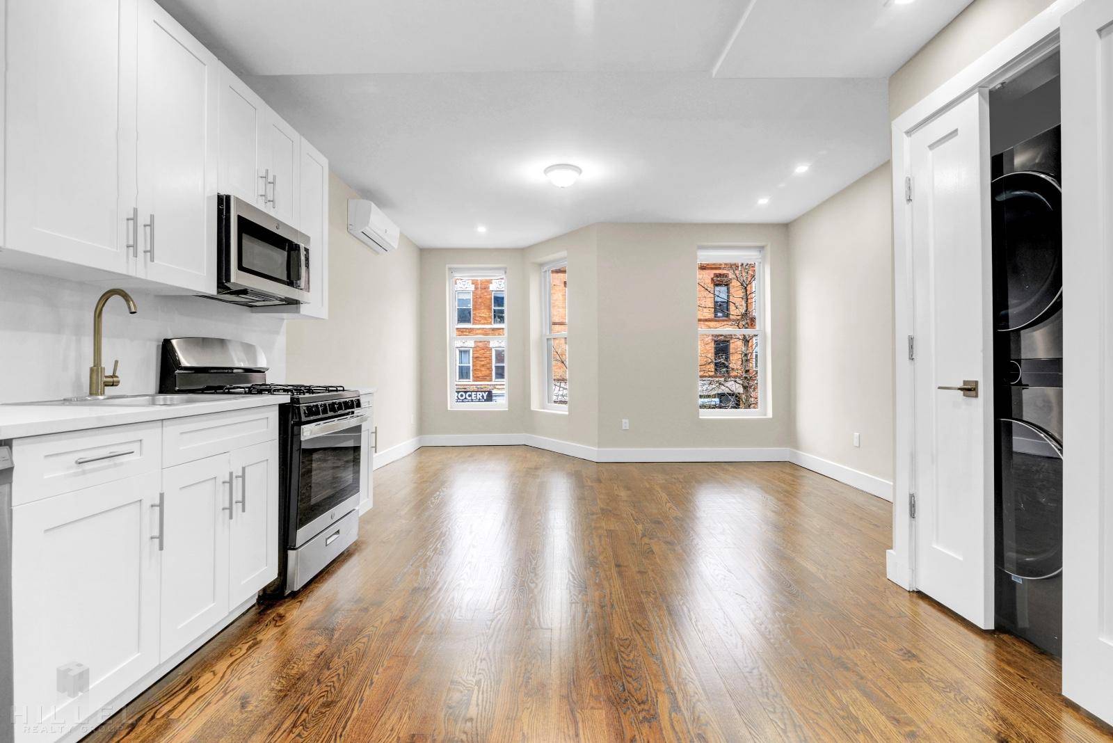 Welcome to 58 Rockaway Avenue, a beautiful renovated, sun drenched 2 Family town home located in Ocean Hill.