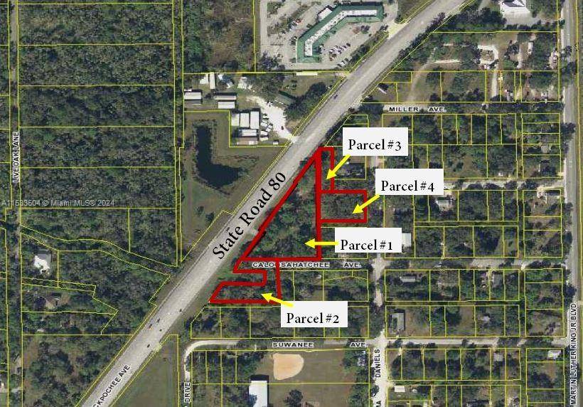 City of LaBelle 2. 25 acre site with city water and sewer line availability for your commercial and or multi family residential project !
